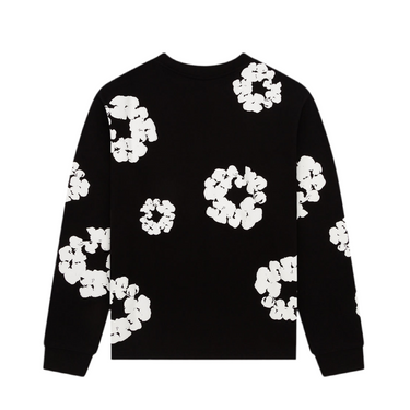 Long Sleeve Cotton Wreath Tee