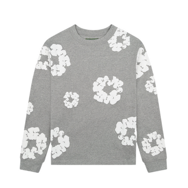 Long Sleeve Cotton Wreath Tee