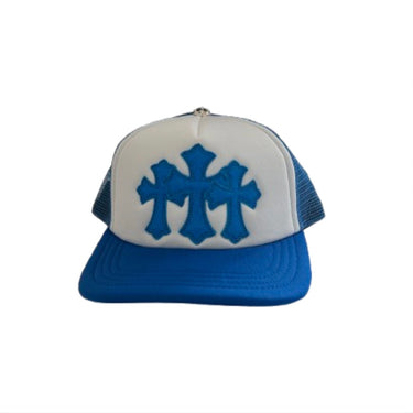 Blue Cross Patch Trucker