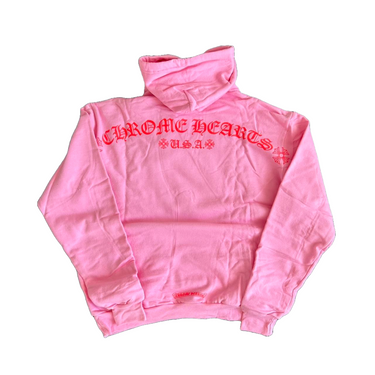 Pink Logo Hoodie